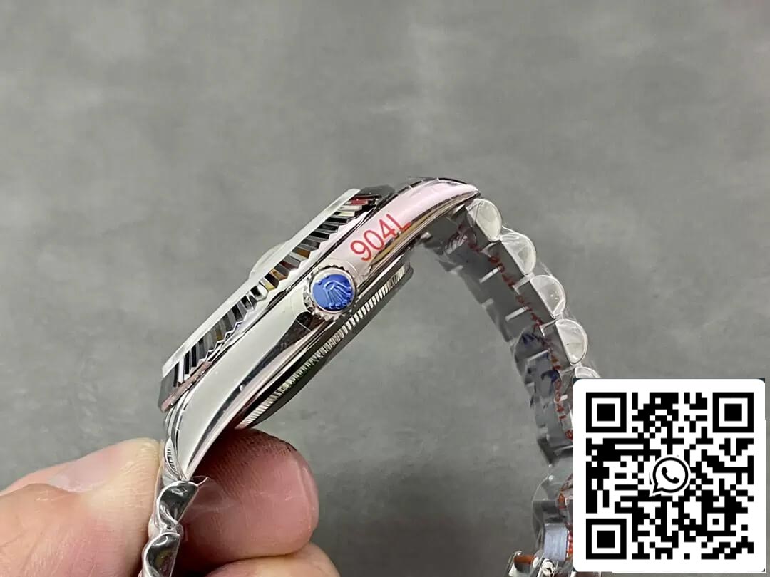 Rolex Day Date M228236-0002 1:1 edição melhor GM Fabbrica quadrante argento V2