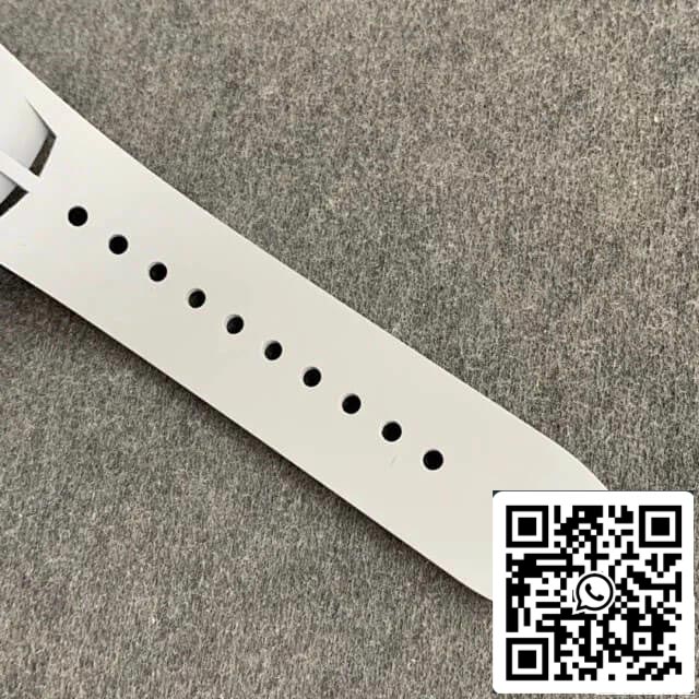 Richard Mille RM-011 1:1 Best Edition KV Fabbrica White Ceramic Case