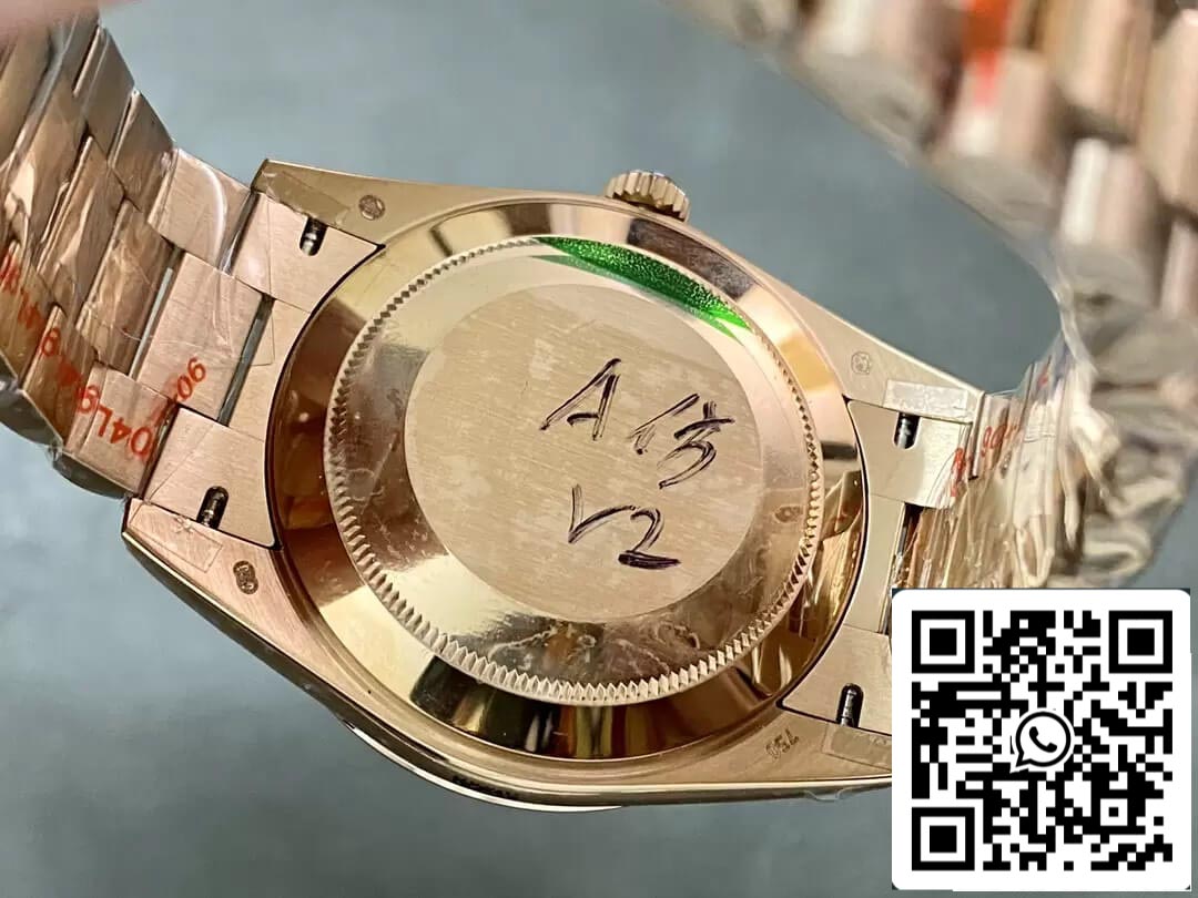 Rolex Day Date M228235-0004 1:1 edición migliore GM Fabbrica Oro quadrante V2 Diamond quadrante