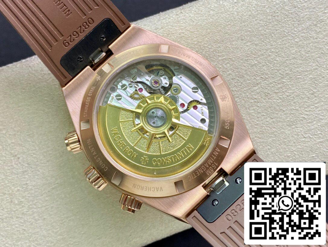 Vacheron Constantin Overseas 5500V 1:1 edizione migliore 8F Fabbrica Gomma cinturino