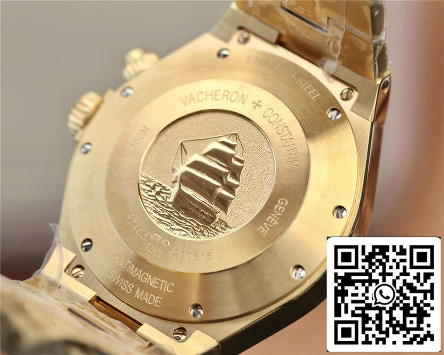 Vacheron Constantin Overseas 47450/B01J-9228 Edición especial 1:1 TWA Fabbrica Oro amarillo de 18 quilates