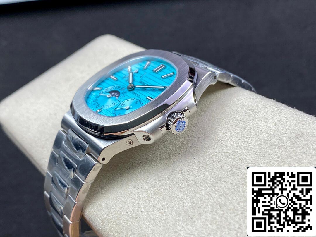 Patek Philippe Nautilus 5712 1:1 edizione migliore GR Fabbrica Tiffany quadrante blu
