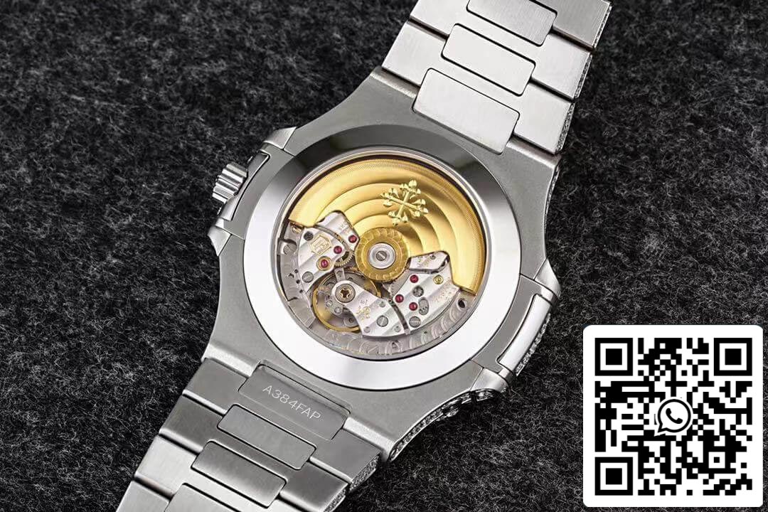 Patek Philippe Nautilus 5726/1A-014 1:1 Best Edition R8 Fabbrica Gypsophila Diamond Dial