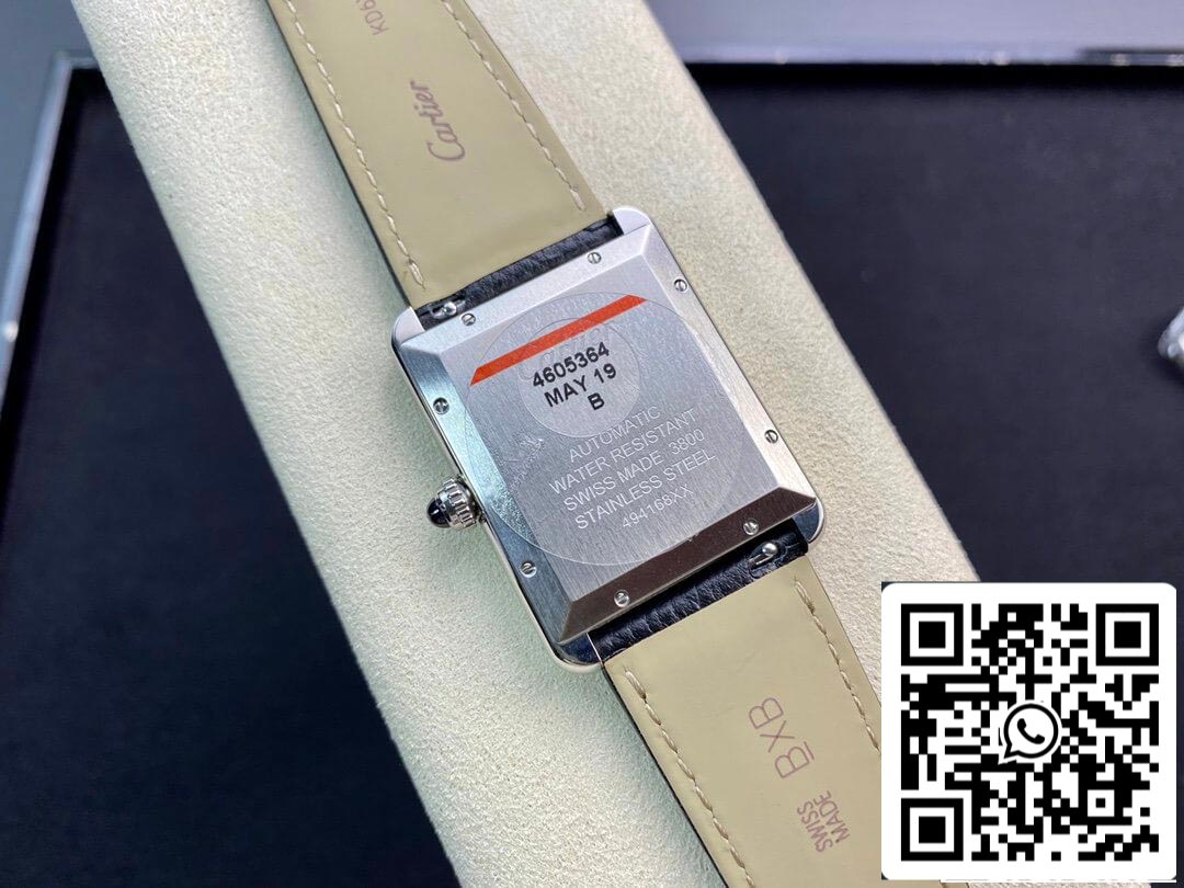 Cartier Tank WSTA0029 1:1 edición mejor AF Fabbrica quadrante bianco