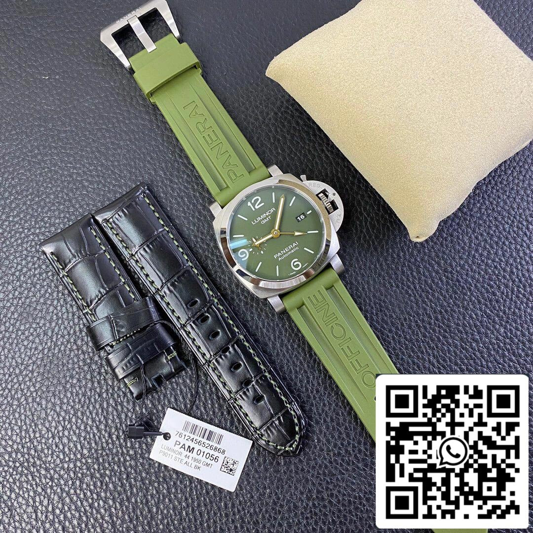 Panerai Luminor PAM01056 1:1 edizione migliore VS Fabbrica Gomma cinturino