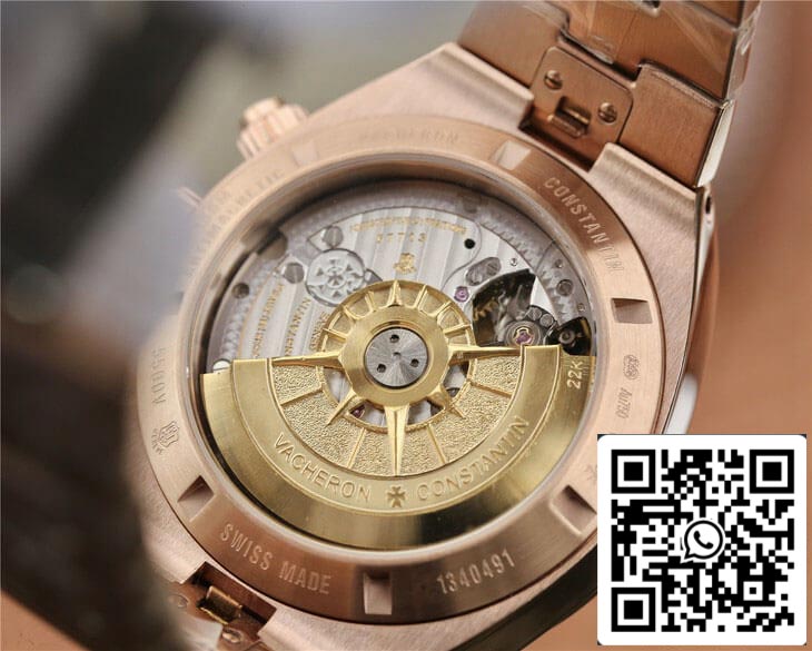 Vacheron Constantin Overseas 5500V/000R-B074 1:1 edizione migliore 8F Fabbrica Rosa Oro