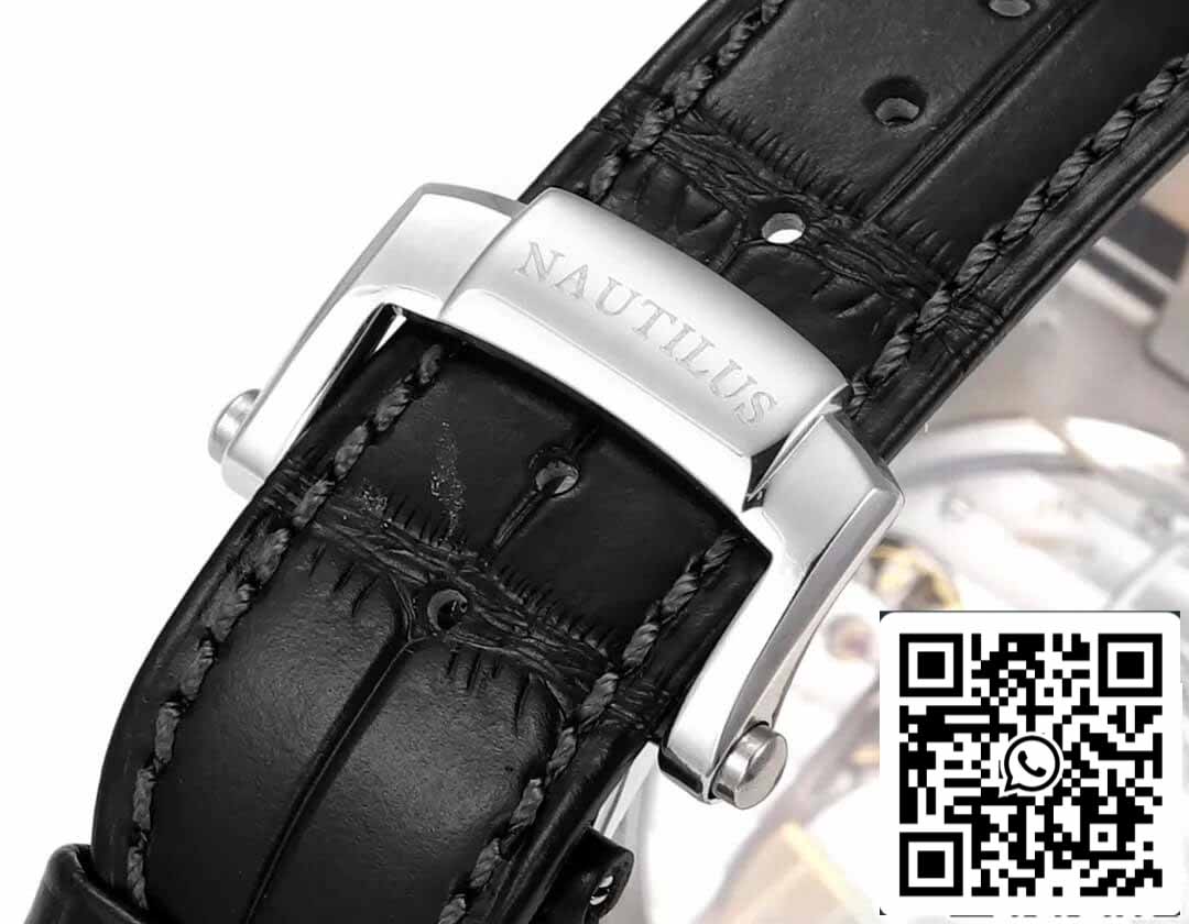 Patek Philippe Nautilus 5712 1:1 Best Edition PPF Fabbrica V2 Leather cinturino