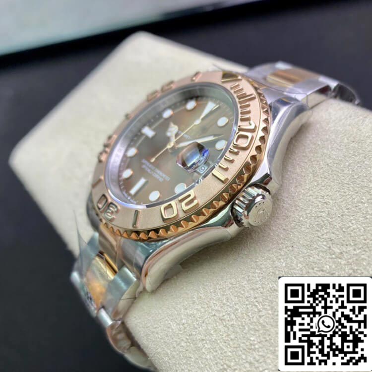 Rolex Yacht-Master 40mm 116621 AR Fabbrica 1:1 edizione migliore Swiss ETA2824 Brown quadrante