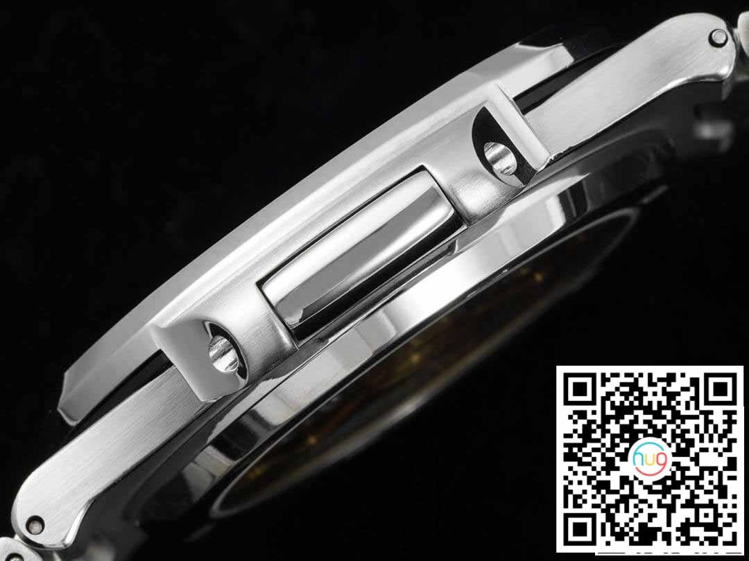 Patek Philippe Nautilus 5711 1:1 edizione migliore GR Fabbrica Diamond-Set quadrante bianco