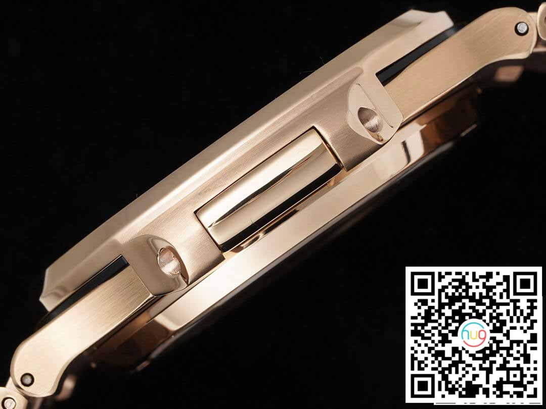 Patek Philippe Nautilus 5711 1:1 edizione migliore GR Fabbrica Rosa Oro Diamond lunetta