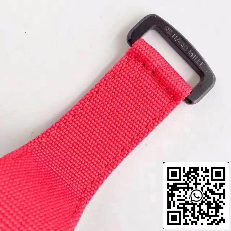 Richard Mille RM27-03 KV Fabbrica 1:1 Best Edition Swiss ETA9015 Carbono forjado rojo