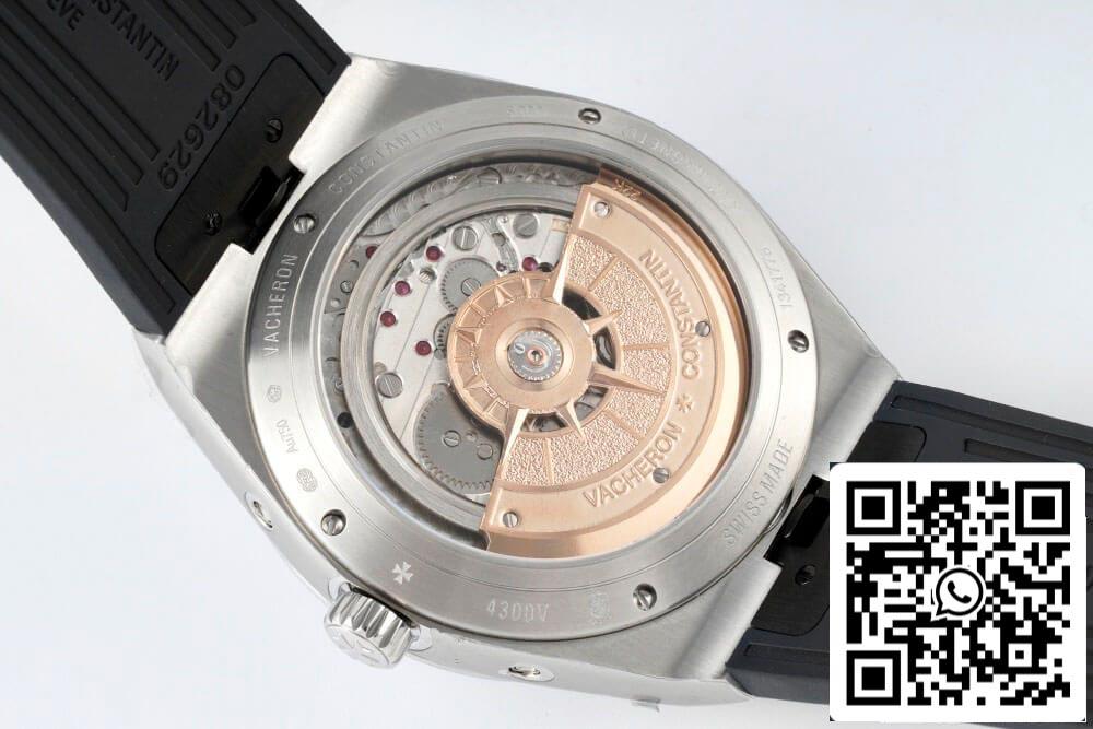 Vacheron Constantin Overseas 4300V 1:1 edizione migliore 8F Fabbrica V2 Silvery quadrante bianco