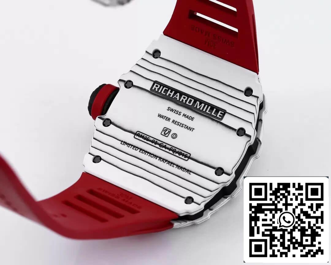 Richard Mille RM35-01 1:1 edizione migliore BBR Fabbrica Red cinturino