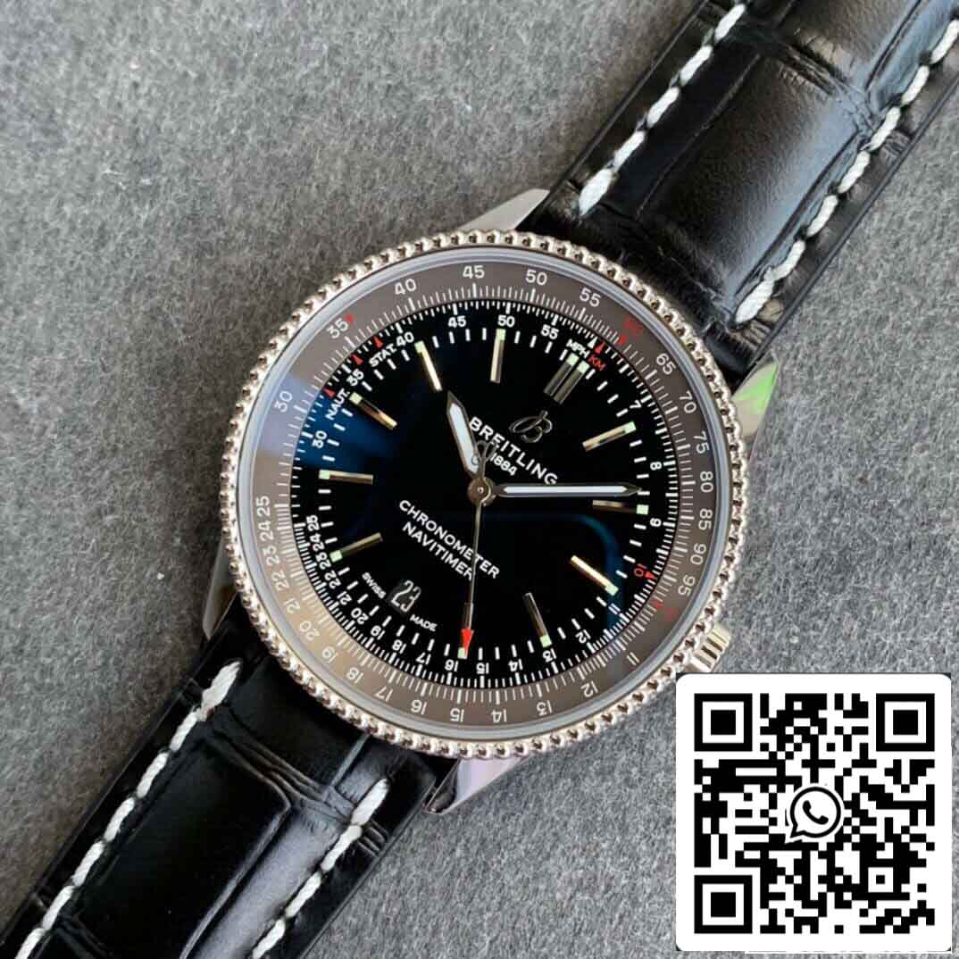 Breitling Navitimer 1 1:1 Best Edition V7 Fabbrica Black Dial