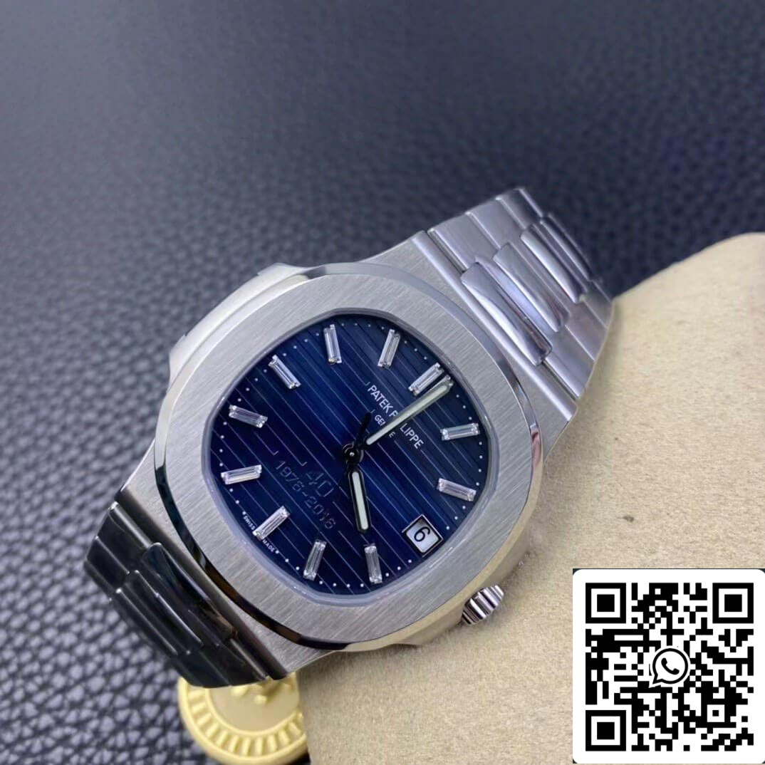 Patek Philippe Nautilus 5711/1P 40th Anniversary 1:1 Best Edition PPF Fabbrica Blue Dial