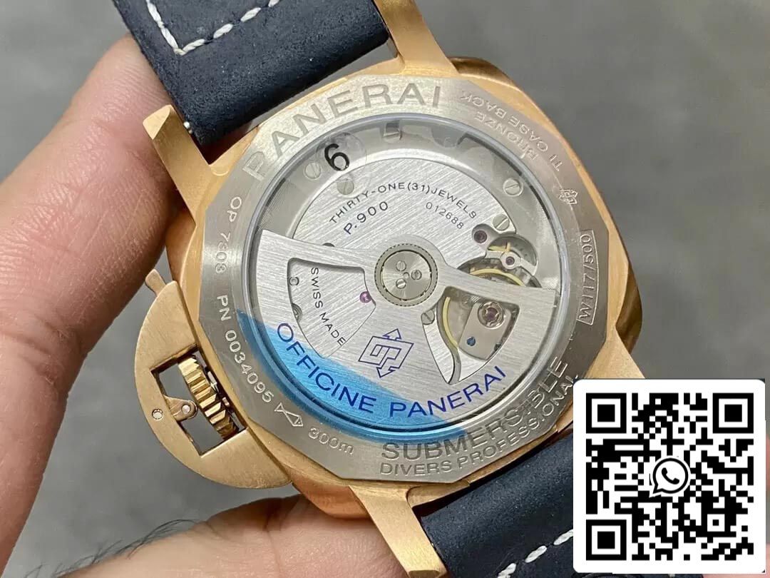 Panerai Submersible PAM01074 1:1 edizione migliore VS Fabbrica quadrante blu