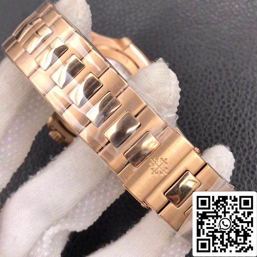 Patek Philippe Nautilus 5711/1R-001 1:1 edizione migliore 3K Fabbrica Rosa Oro