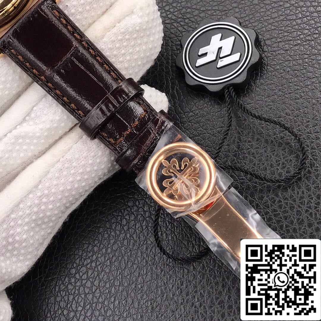 Patek Philippe Calatrava 5153J-001 1:1 Best Edition ZF Fabbrica White Dial Rose Gold