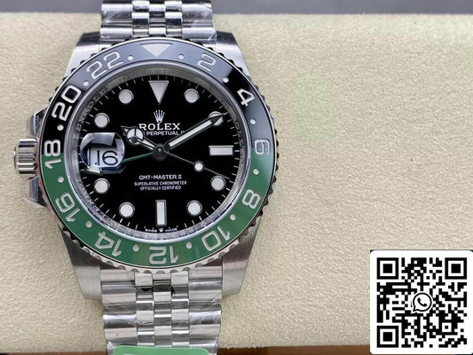 Rolex GMT Master II M126720vtnr-0002 1:1 edizione migliore C+ Fabbrica lunetta in ceramica