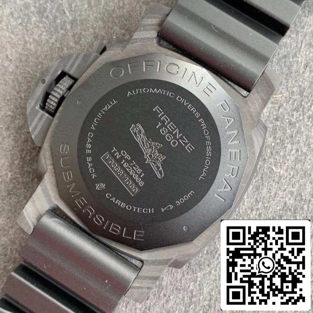Panerai Submersible PAM00960 1:1 edizione migliore VS Fabbrica quadrante nero