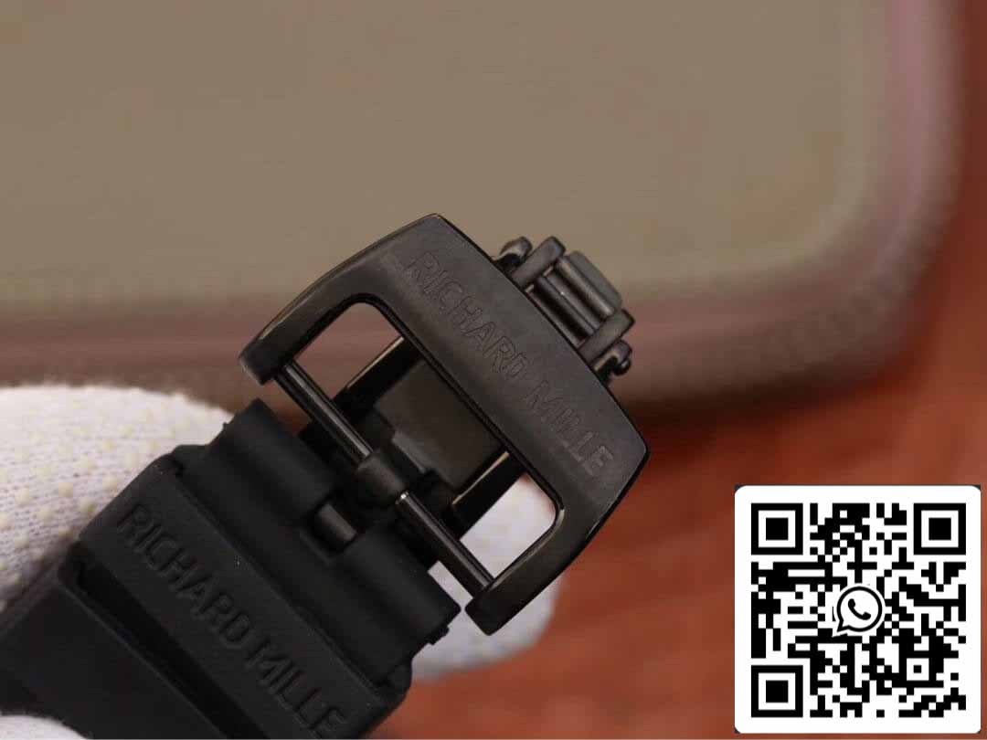 Richard Mille RM53-01 1:1 Best Edition KV Fabbrica TPT Carbon Fiber Black cinturino