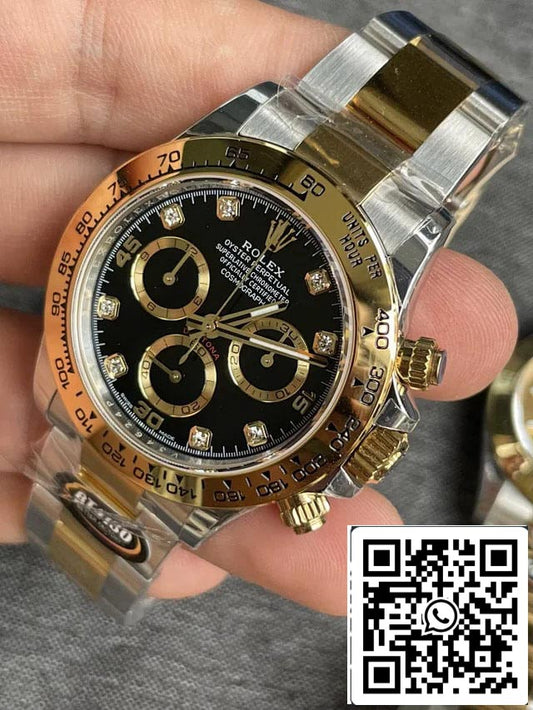 Rolex Daytona M116503-0011 1:1 edizione migliore BT Fabbrica quadrante nero