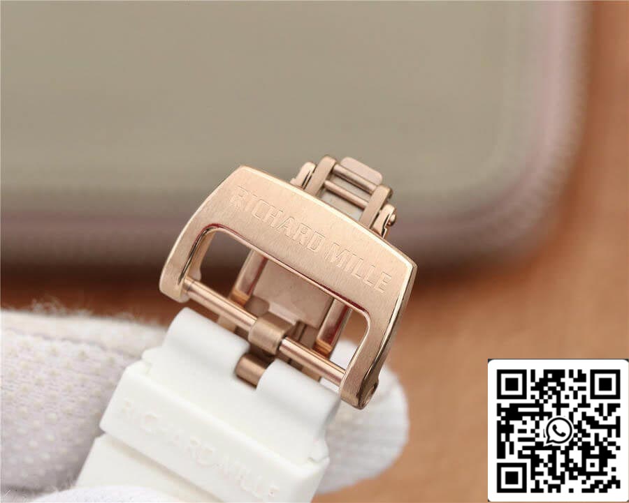 Richard Mille RM52-01 1:1 Best Edition KV Fabbrica White Ceramic