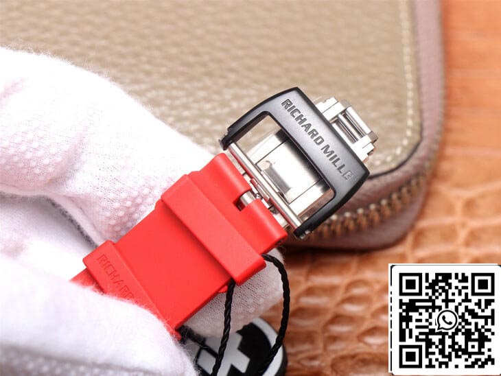 Richard Mille RM35-02 1:1 Best Edition ZF Fabbrica Red Rubber cinturino