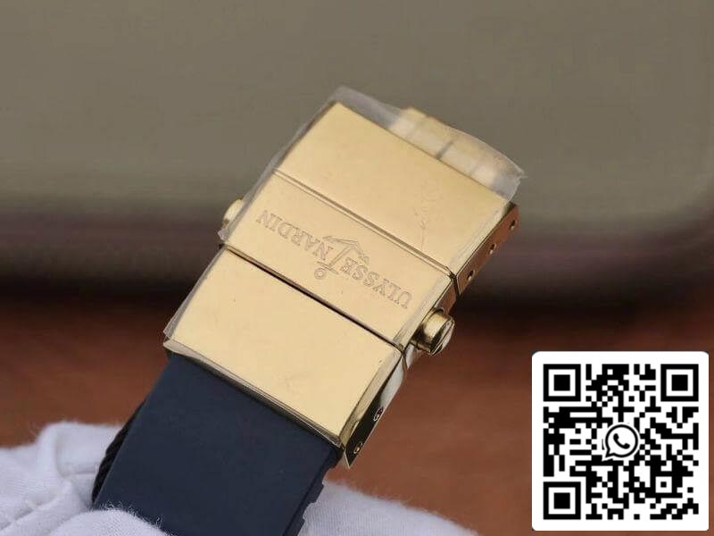 Ulysse Nardin El Toro 322-00-3/BQ All Working GMT Calendar Mechanical Watches 1:1 Best Edition Swiss UN-32