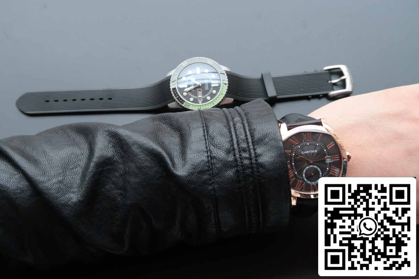 Drive De Cartier WGNM0004 1:1 Best Edition V6 Fabbrica Rose Gold