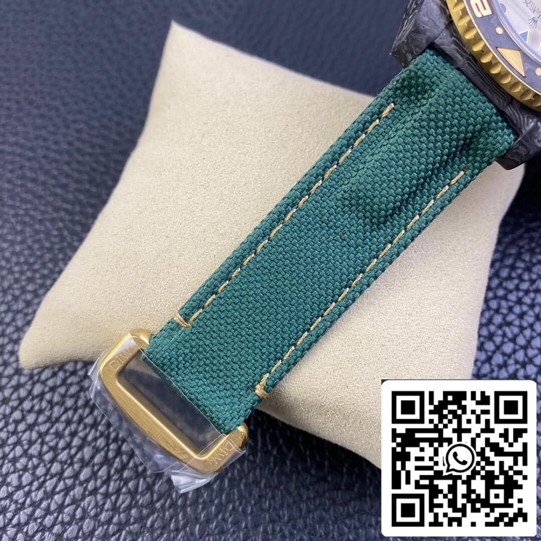 Rolex GMT-MASTER II Diw 1:1 edizione migliore Verde Fabric cinturino