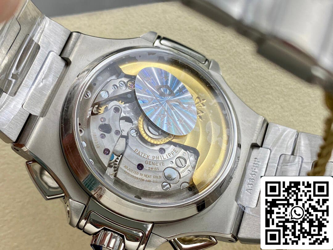 Patek Philippe Nautilus 5980/1A-014 1:1 Best Edition PPF Fabbrica Black Dial