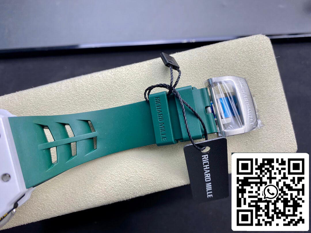 Richard Mille RM011-03 1:1 Best Edition KV Fabbrica Green cinturino