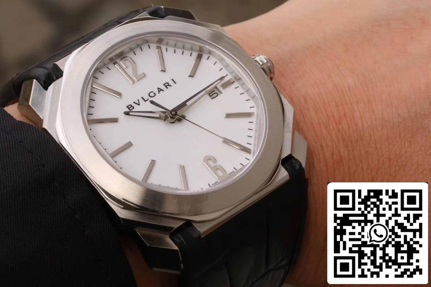 Bvlgari Octo 102779 OC41C6SLD 1:1 edición mejor cuadrante blanco