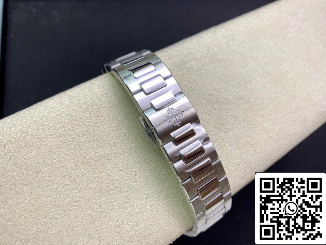 Patek Philippe Nautilus Ladies 7118/1A-010 1:1 edizione migliore 3K Fabbrica quadrante argento