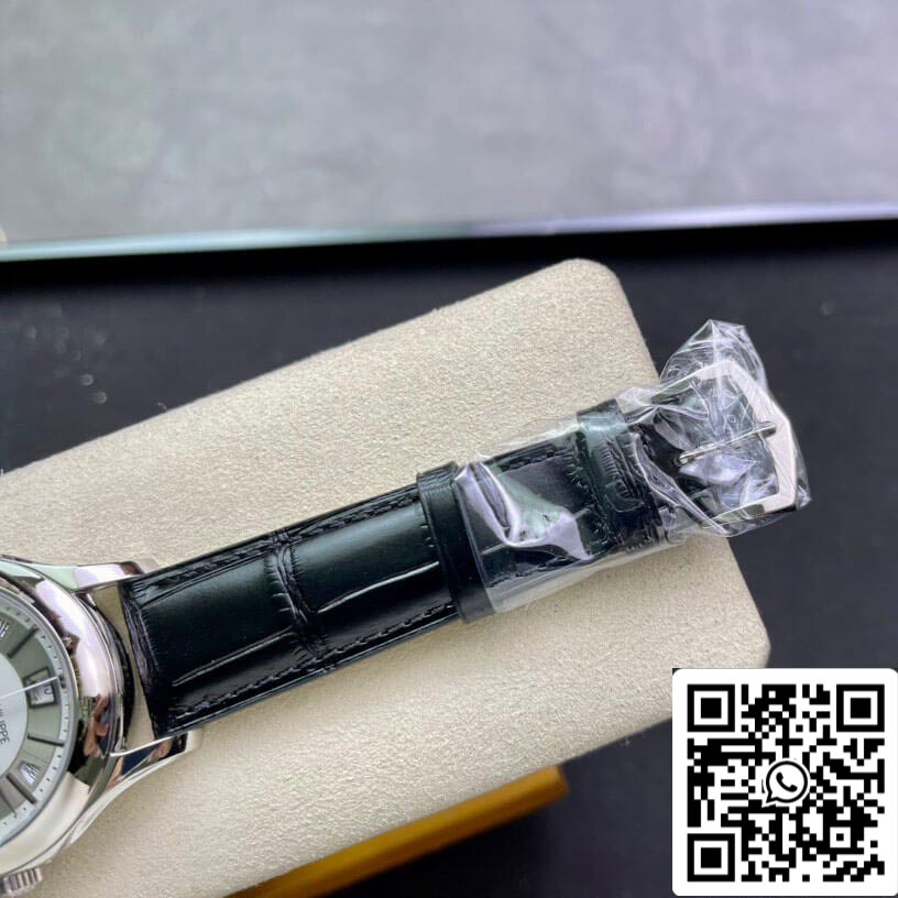 Patek Philippe Complications 5205G-001 1:1 edizione migliore GR Fabbrica Argento Grigio quadrante