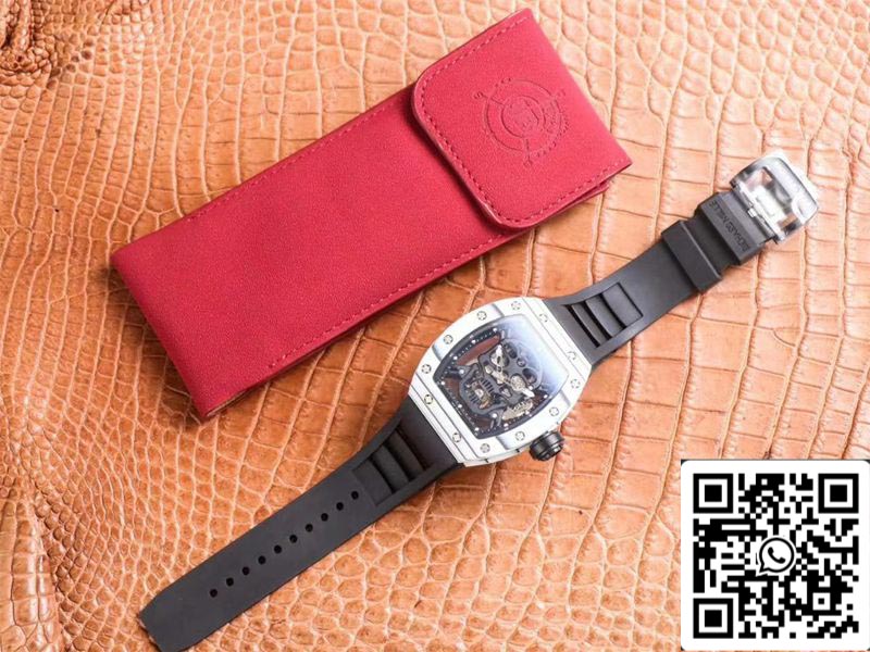 Richard Mille RM052-01 1:1 edizione migliore JB Fabbrica White Ceramic Swiss Tourbillon