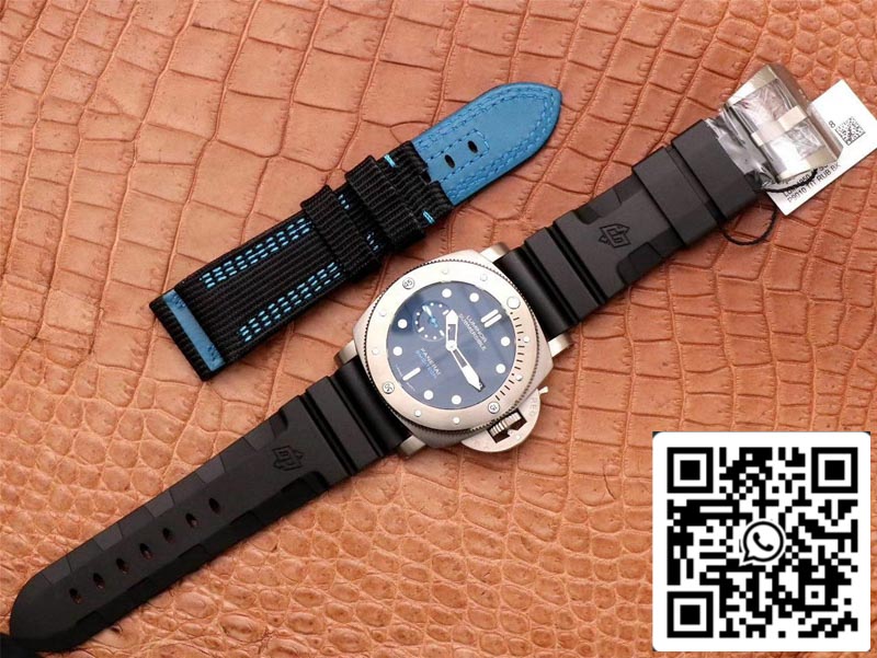 Panerai Sumergible PAM00692 1:1 edición migliore VS Fabbrica quadrante blu Swiss ETA9010