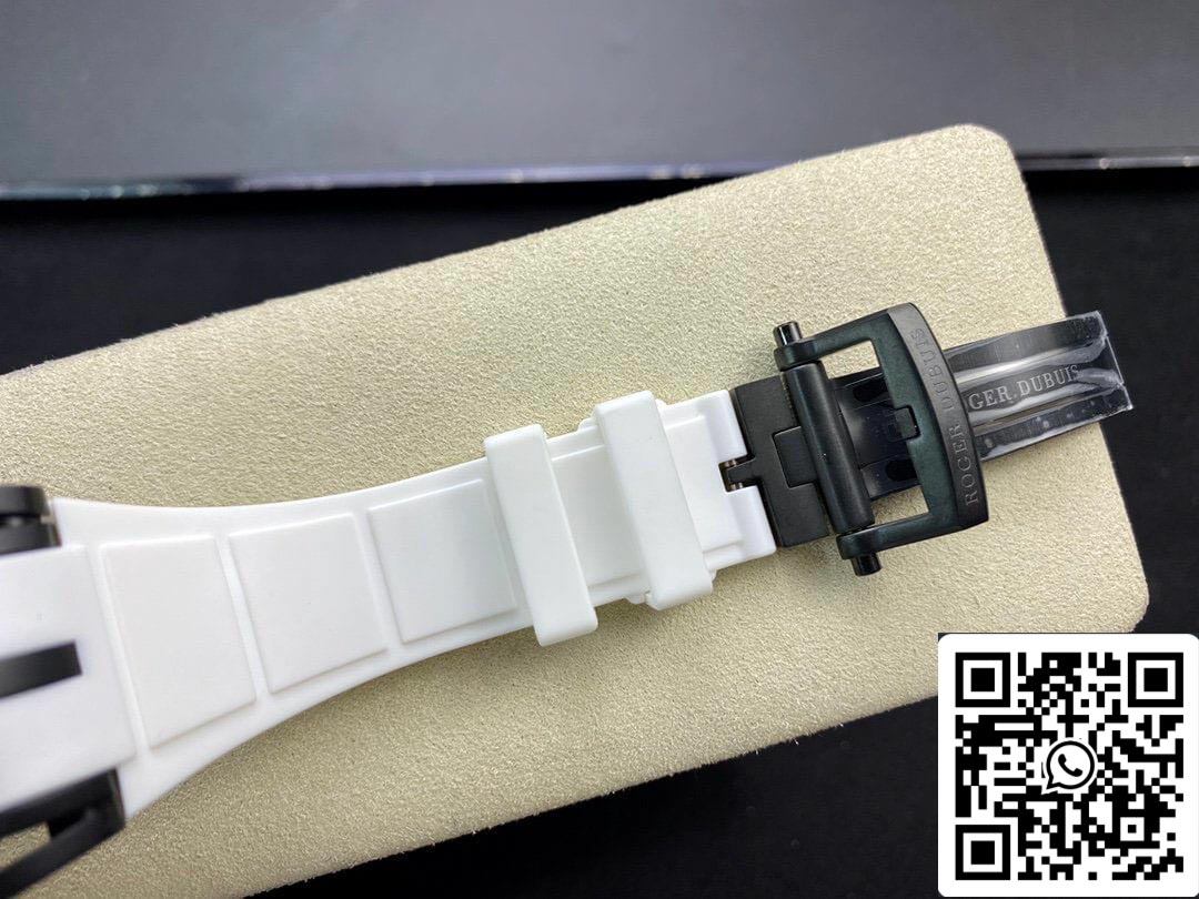 Roger Dubuis Excalibur RDDBEX0549 1:1 edizione migliore BBR Fabbrica Tourbillon Bianco cinturino