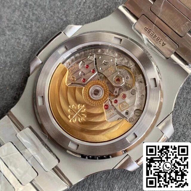 Patek Philippe Nautilus 5711/1A-011 1:1 Best Edition PPF Fabbrica V4 White Dial Swiss ETA324