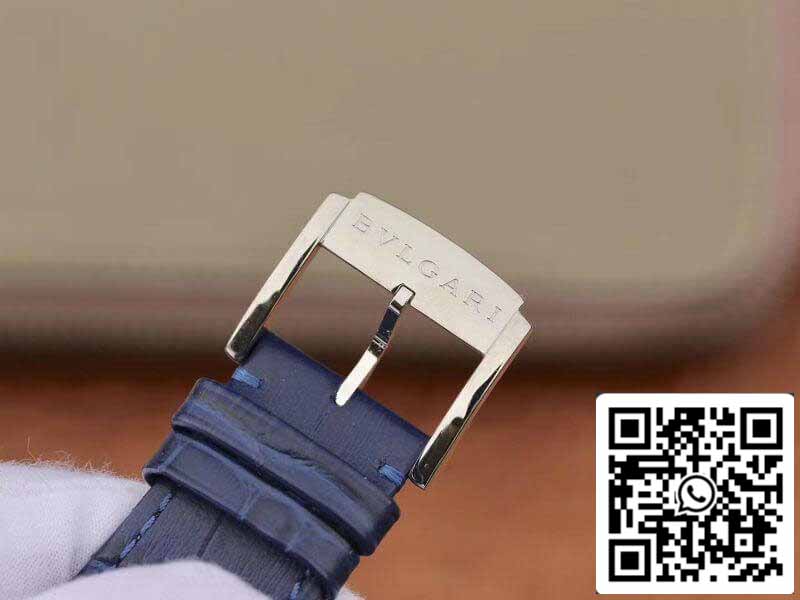Bvlgari Octo Finissimo Extra Thin Automático 103035 quadrante blu Reloj para hombre 1:1 edizione migliore Swiss BVL193