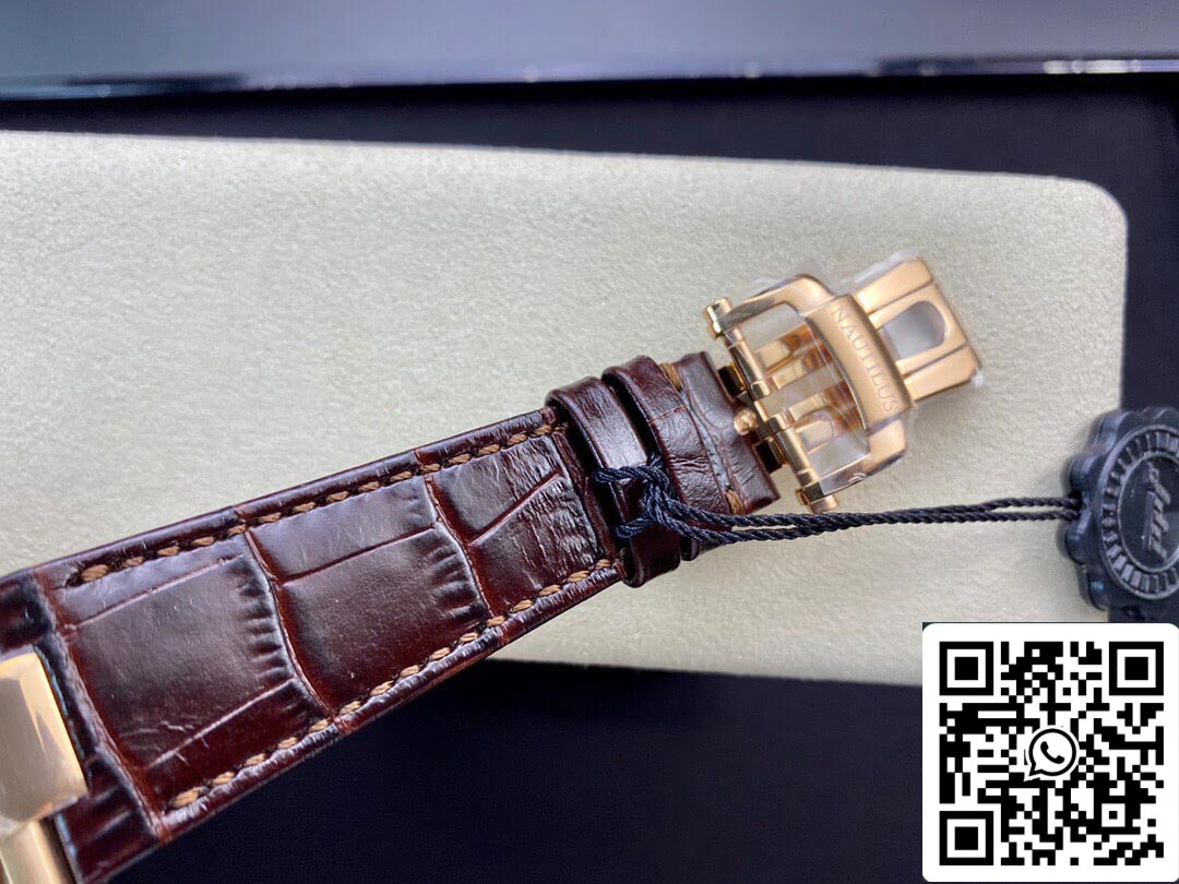 Patek Philippe Nautilus 5711R-001 1:1 Best Edition PPF Fabbrica V4 Brown Dial Swiss ETA324