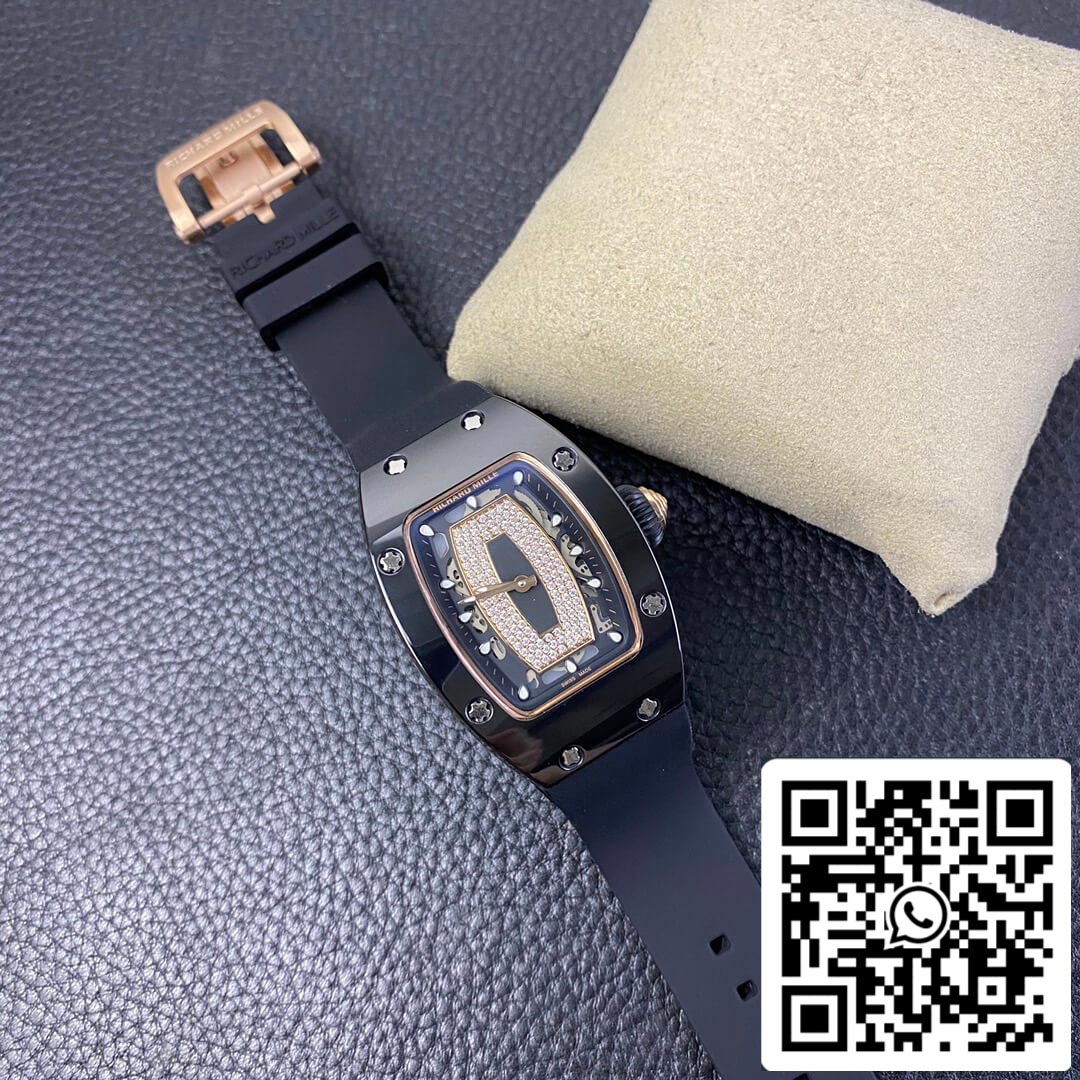 Richard Mille RM 07-01 1:1 Best Edition RM Fabbrica Blue Ceramic