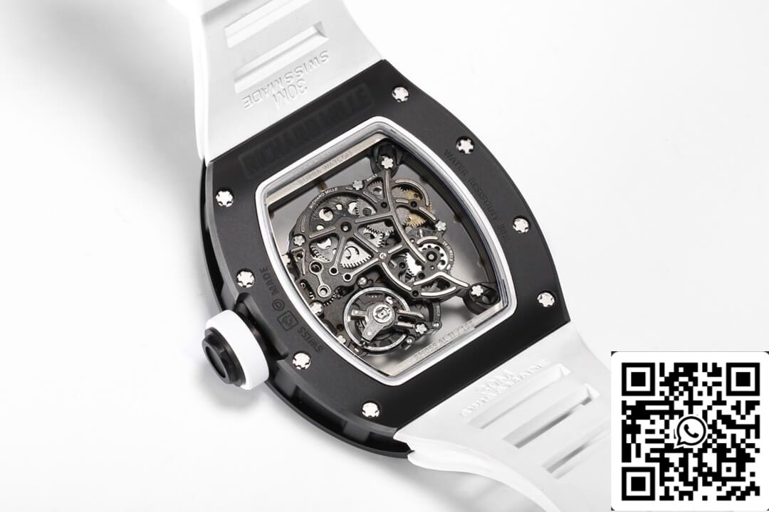 Richard Mille RM-055 1:1 edizione migliore BBR Fabbrica Gomma cinturino