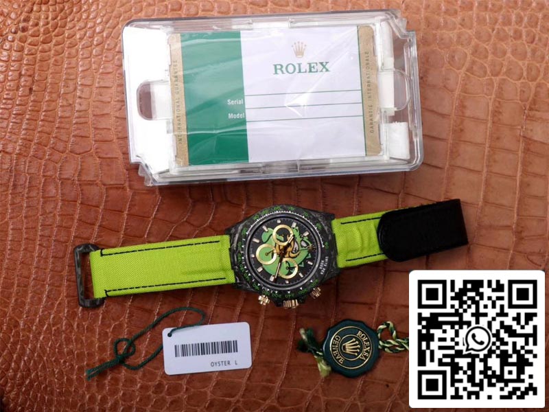 Rolex Daytona Cosmos Green Exploded Dragon 1:1 Best Edition WWF Fabbrica Swiss ETA7750