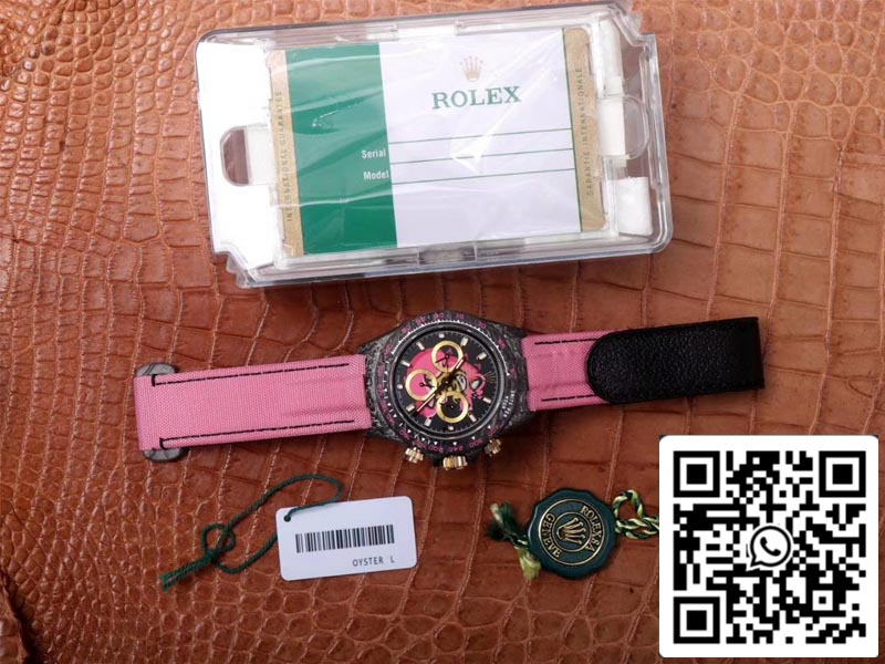 Rolex Daytona Cosmos Pink Exploded Dragon 1:1 Best Edition WWF Fabbrica Swiss ETA7750