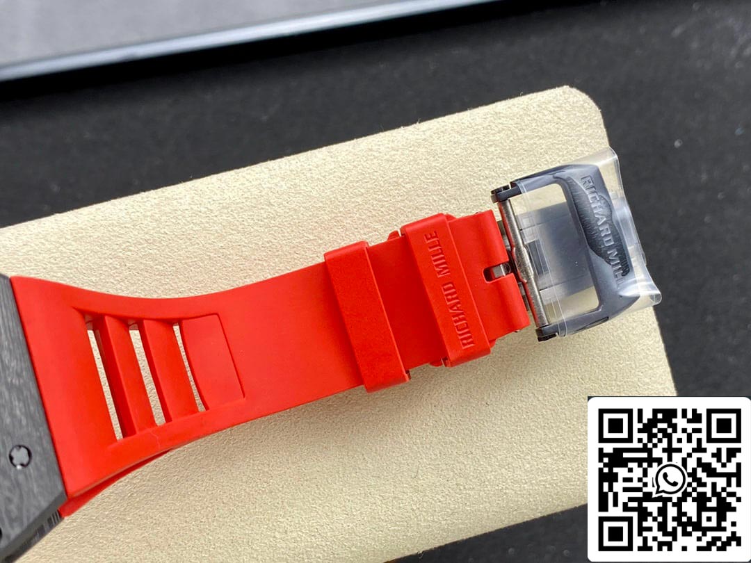 Richard Mille RM-055 1:1 edizione migliore BBR Fabbrica Red cinturino