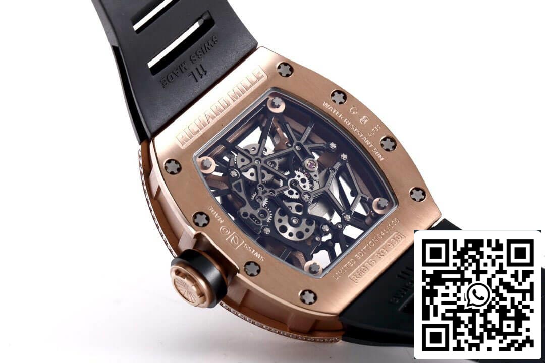 Richard Mille RM035 Americas 1:1 Best Edition KV Fabbrica Diamond Case