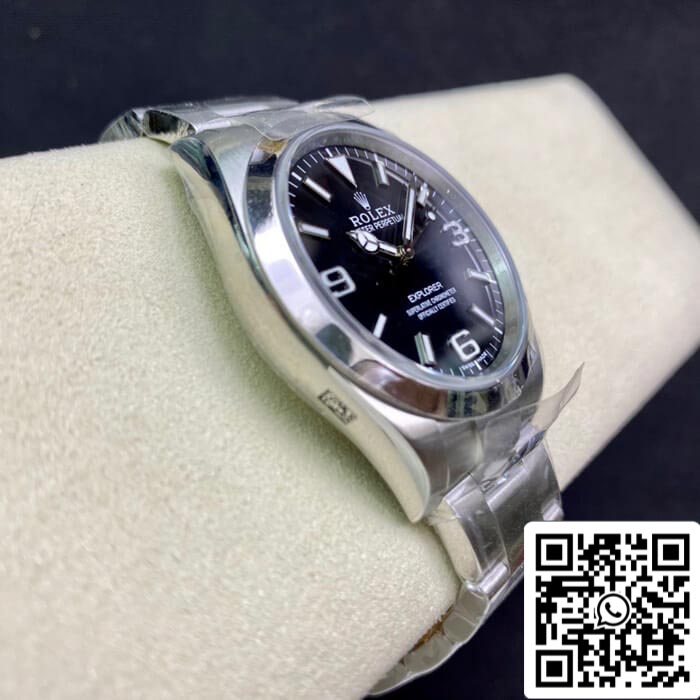 Rolex Explorer M214270-0003 39MM 1:1 edizione migliore AR Fabbrica quadrante nero