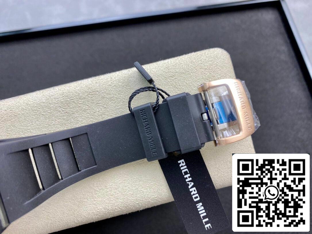 Richard Mille RM011 1:1 Melhor Edição KV Fabbrica Mostrador Esqueleto de Cerâmica